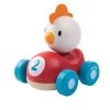 Plan Toys Houten Speelvoertuig Auto Kip - Chicken Racer
