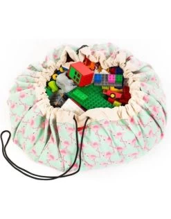 Play&Go Play & Go Speelkleed/Opbergzak - Flamingo - 140cm