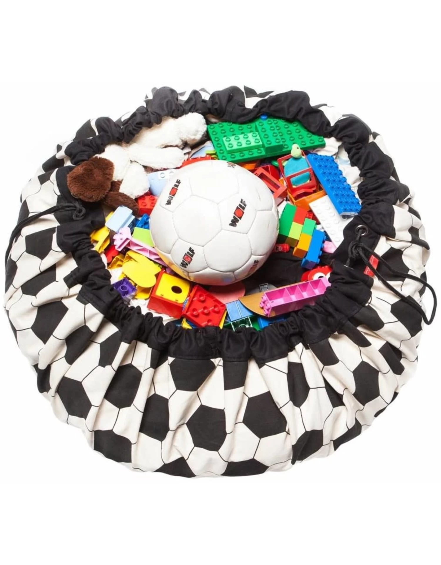 Play&Go Play & Go Speelkleed/Opbergzak - Football - 140cm 1 Play&Go Play & Go Speelkleed/Opbergzak - Football - 140cm