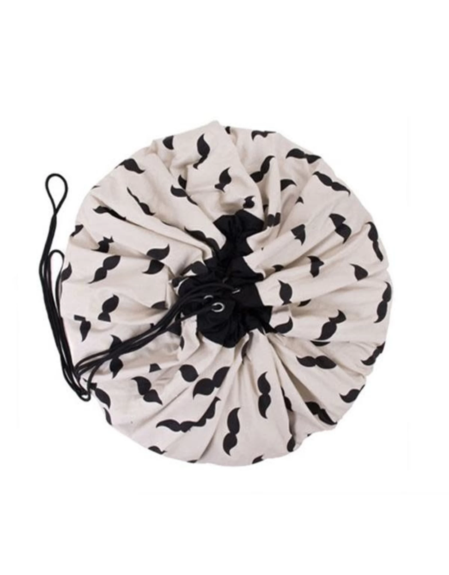 Play&Go Play & Go Speelkleed/Opbergzak - Mr. Moustache - 140cm 1 Play&Go Play & Go Speelkleed/Opbergzak - Mr. Moustache - 140cm