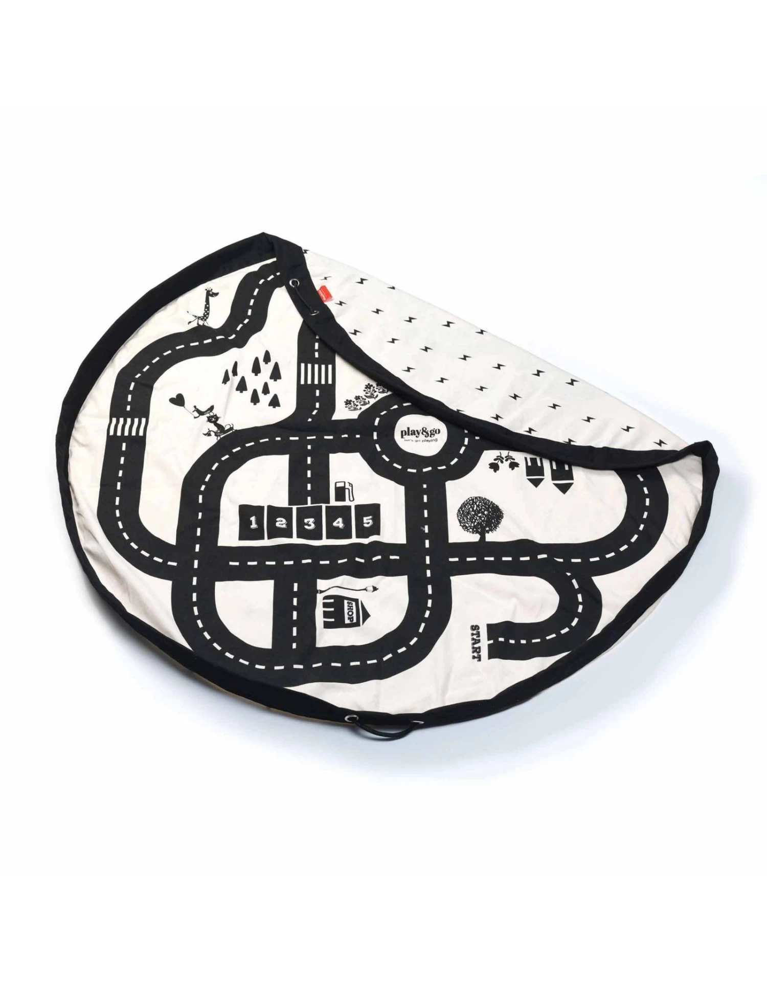 Play&Go Play & Go Speelkleed/Opbergzak - Roadmap - 140cm 2 Play&Go Play & Go Speelkleed/Opbergzak - Roadmap - 140cm - Afbeelding 2
