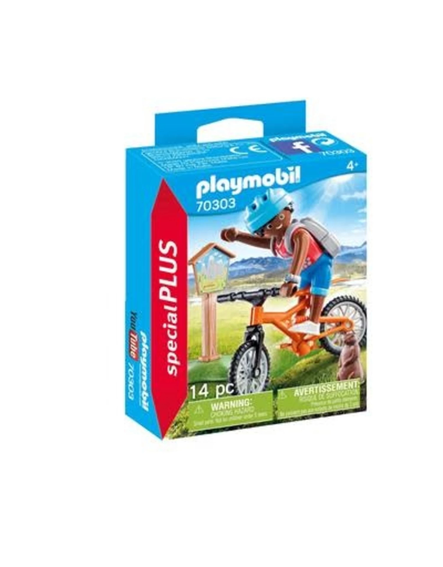 Playmobil Special Plus 70303 Mountainbiker 2 Playmobil Special Plus 70303 Mountainbiker - Afbeelding 2