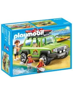 Playmobil Summer Fun 6889 Familieterreinwagen Met Kajaks