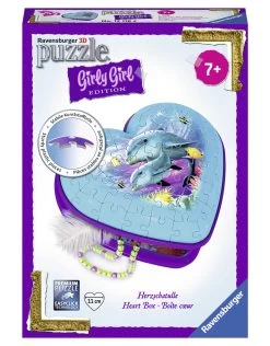 Ravensburger Heartbox Dolphin - Girly Girl