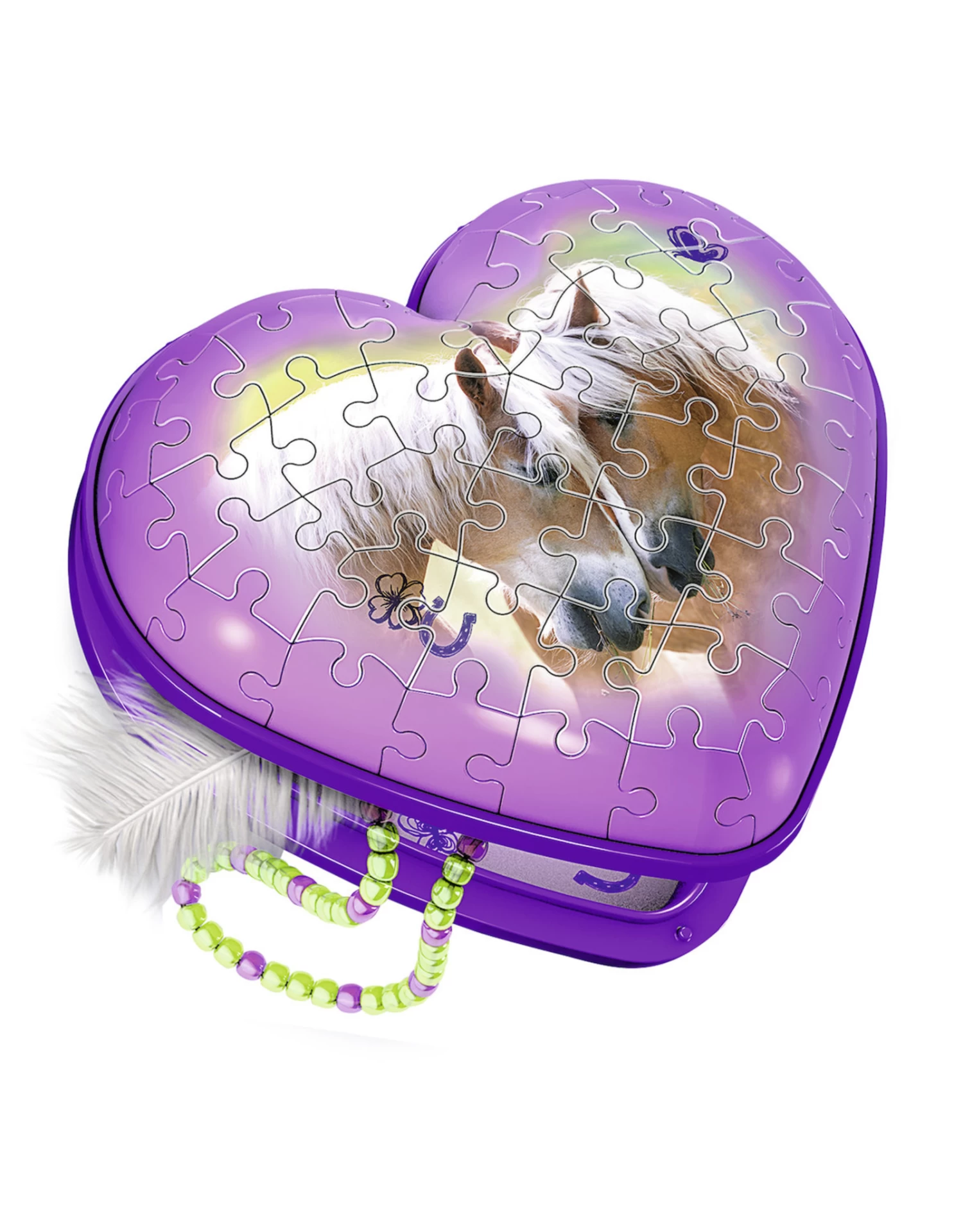 Ravensburger Heartbox Horse - Girly Girl 2 Ravensburger Heartbox Horse - Girly Girl - Afbeelding 2