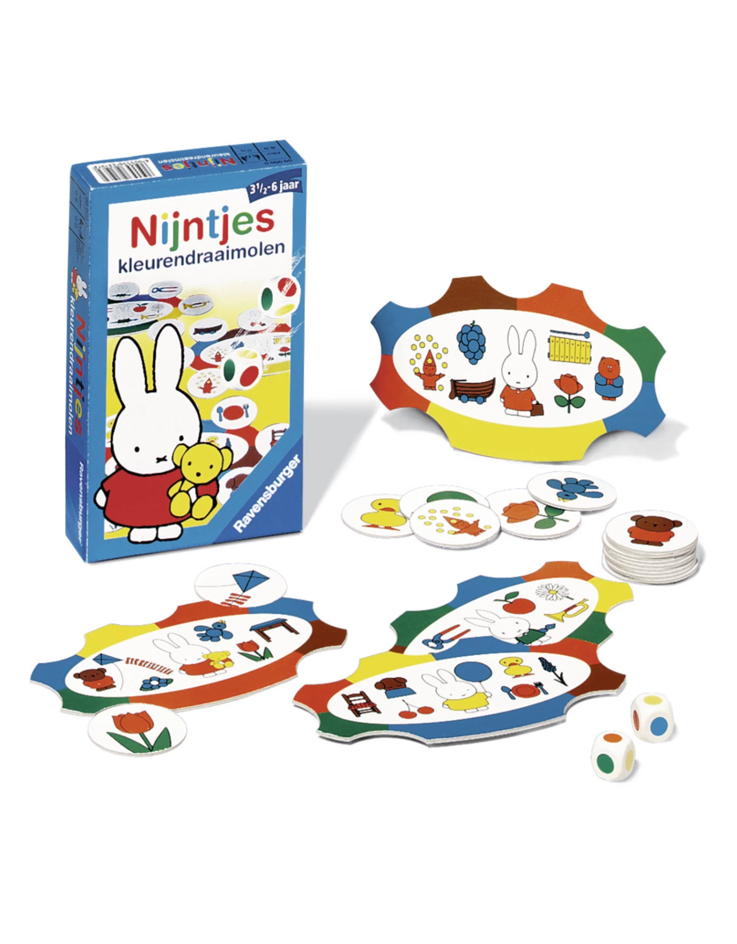 Ravensburger Nijntjes Kleurendraaimolen 3 Ravensburger Nijntjes Kleurendraaimolen - Afbeelding 3