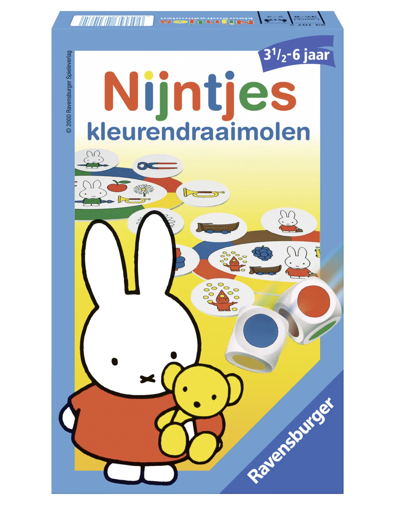 Ravensburger Nijntjes Kleurendraaimolen 1 Ravensburger Nijntjes Kleurendraaimolen