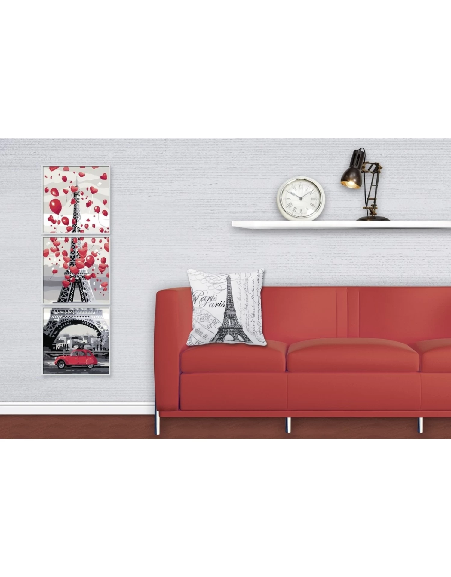 Ravensburger Paris Je T'Aime Tryptichon A 3 Ravensburger Paris Je T'Aime Tryptichon A - Afbeelding 3