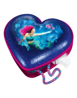 Ravensburger 3D Puzzel 112494 Hartendoosje Enchanting Mermaids - 54 Stukjes -Kinderen Verkoop ravensburger ravensburger 3d puzzel 112494 hartend 2