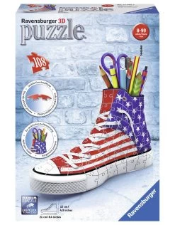 Ravensburger 3D Puzzel 125494 Sneaker American Style (108 Stukjes)