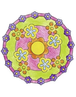 Ravensburger Mandala-Designer Mini 297344 Flower Power -Kinderen Verkoop ravensburger ravensburger mandala designer mini 29 4