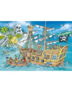 Ravensburger Puzzel 050895 Avontureneiland (2x24 Stukjes) -Kinderen Verkoop ravensburger ravensburger puzzel 050895 avonturene 2
