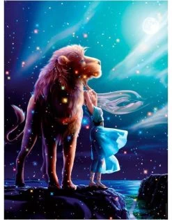 Ravensburger Puzzel 162512 Het Meisje En De Leeuw 1500 Stukjes