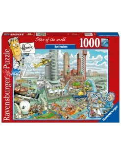 Ravensburger Puzzel 165605 Fleroux Rotterdam (1000 Stukjes)