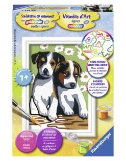 Ravensburger Schilderen Op Nummer 295272 Schattige Puppies