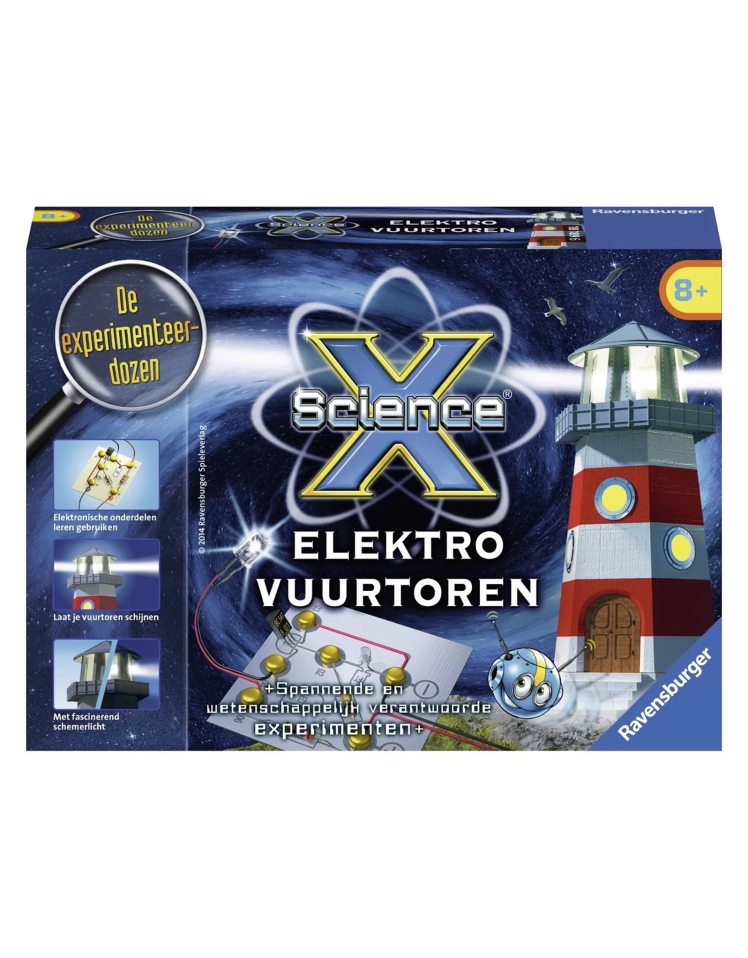 Ravensburger Science Elektro Vuurtoren 1 Ravensburger Science Elektro Vuurtoren