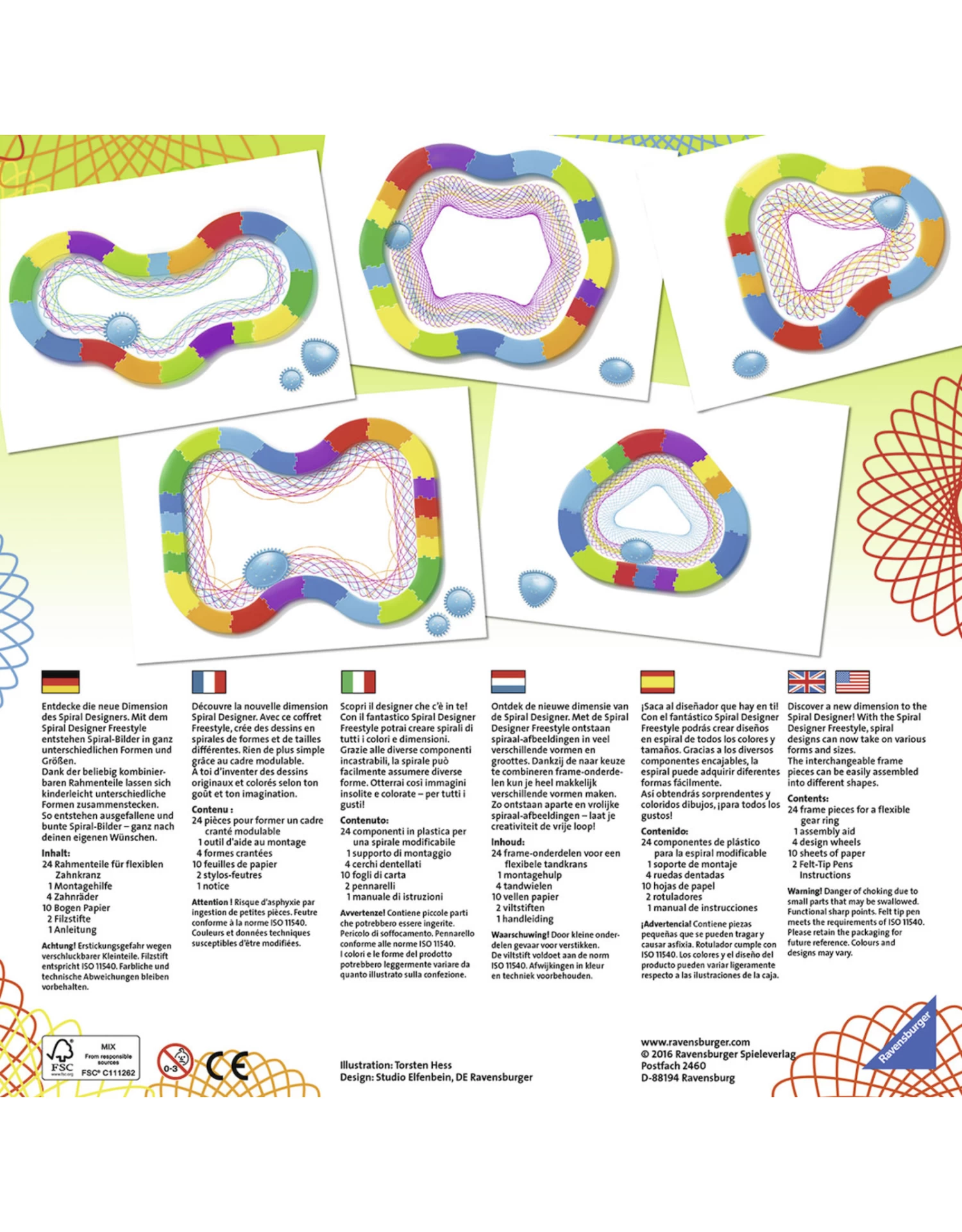 Ravensburger Spiral Designer Free Stye 1 Ravensburger Spiral Designer Free Stye