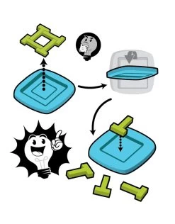 Ravensburger ThinkFun 763825 A-HA! 4-T Puzzle – Breinbreker -Kinderen Verkoop ravensburger thinkfun 763825 a ha 4 t puzzle brein 4