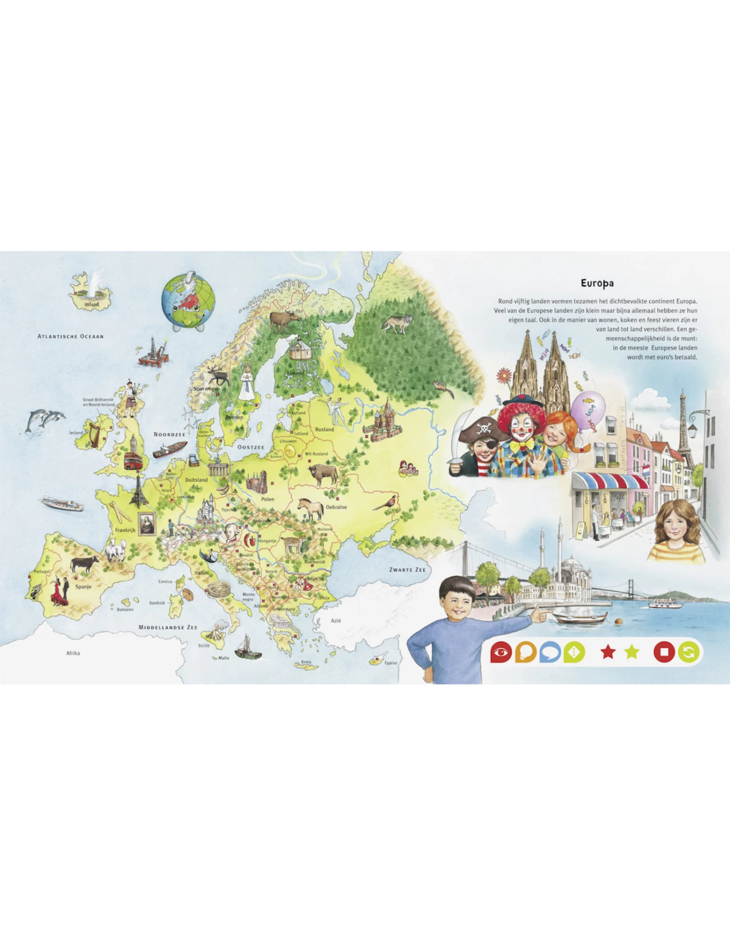 Ravensburger Tiptoi - Mijn Grote Wereldatlas 4 Ravensburger Tiptoi - Mijn Grote Wereldatlas - Afbeelding 4