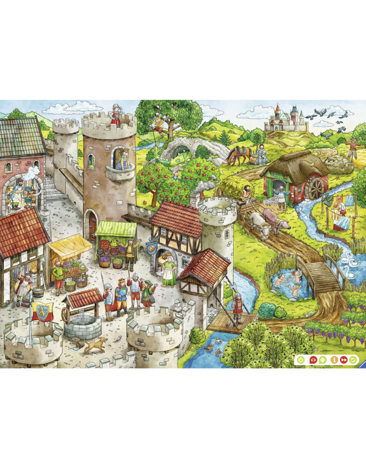 Ravensburger Tiptoi Ridderkasteel 2 Ravensburger Tiptoi Ridderkasteel - Afbeelding 2