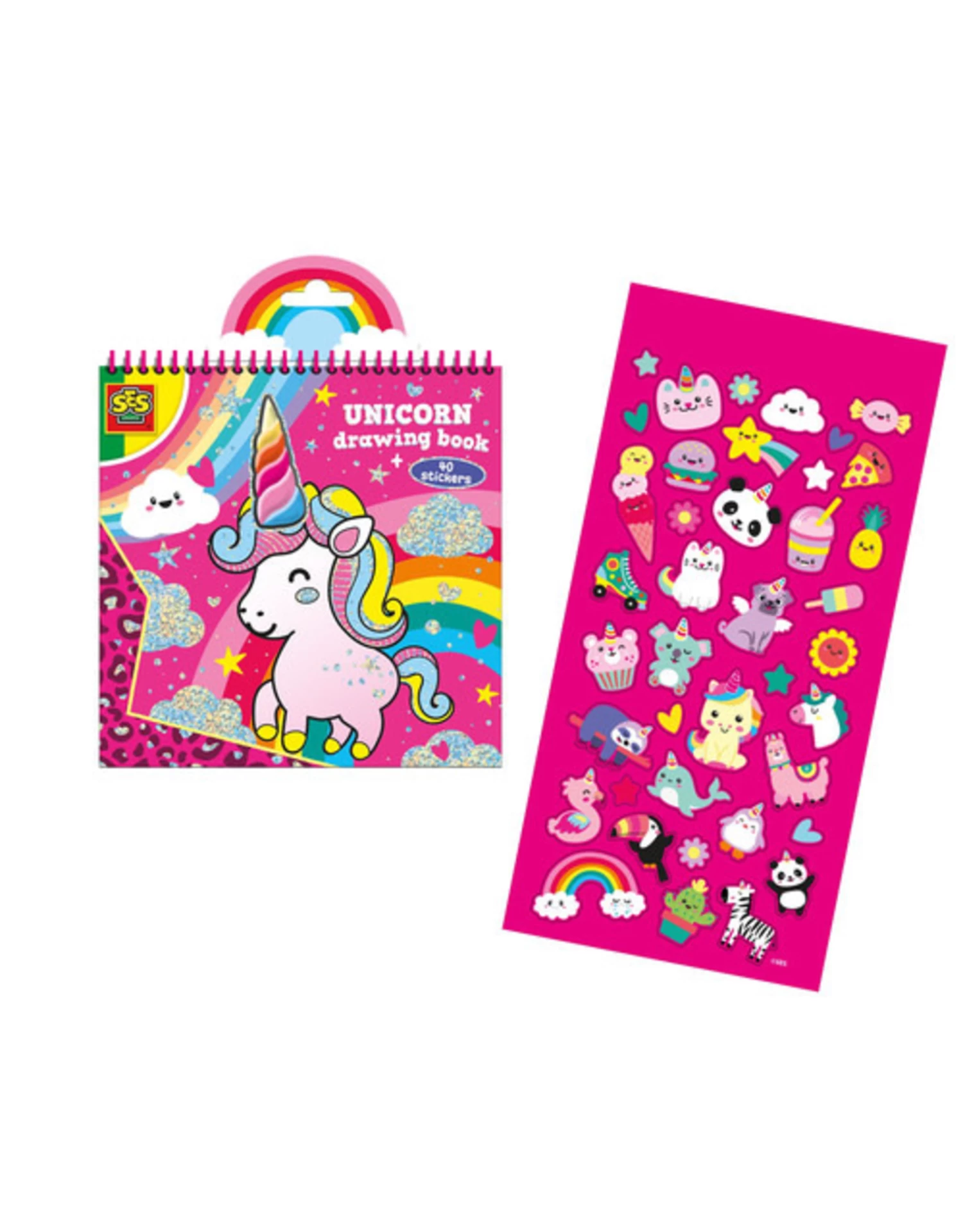 SES Creative 00111 Unicorn Kleurboek 2 SES Creative 00111 Unicorn Kleurboek - Afbeelding 2