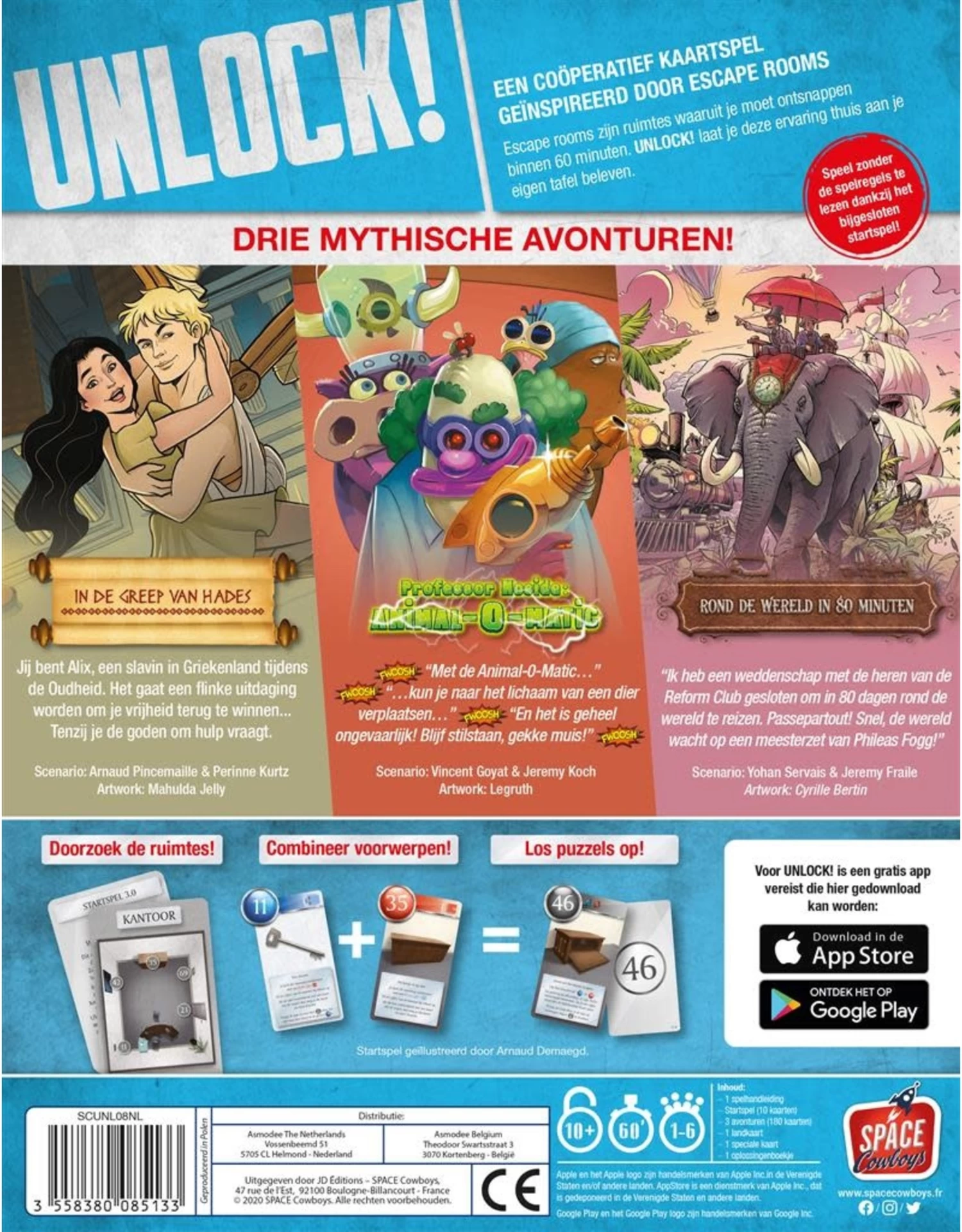 Space Cowboys Unlock! 8 Mythische Avonturen 2 Space Cowboys Unlock! 8 Mythische Avonturen - Afbeelding 2