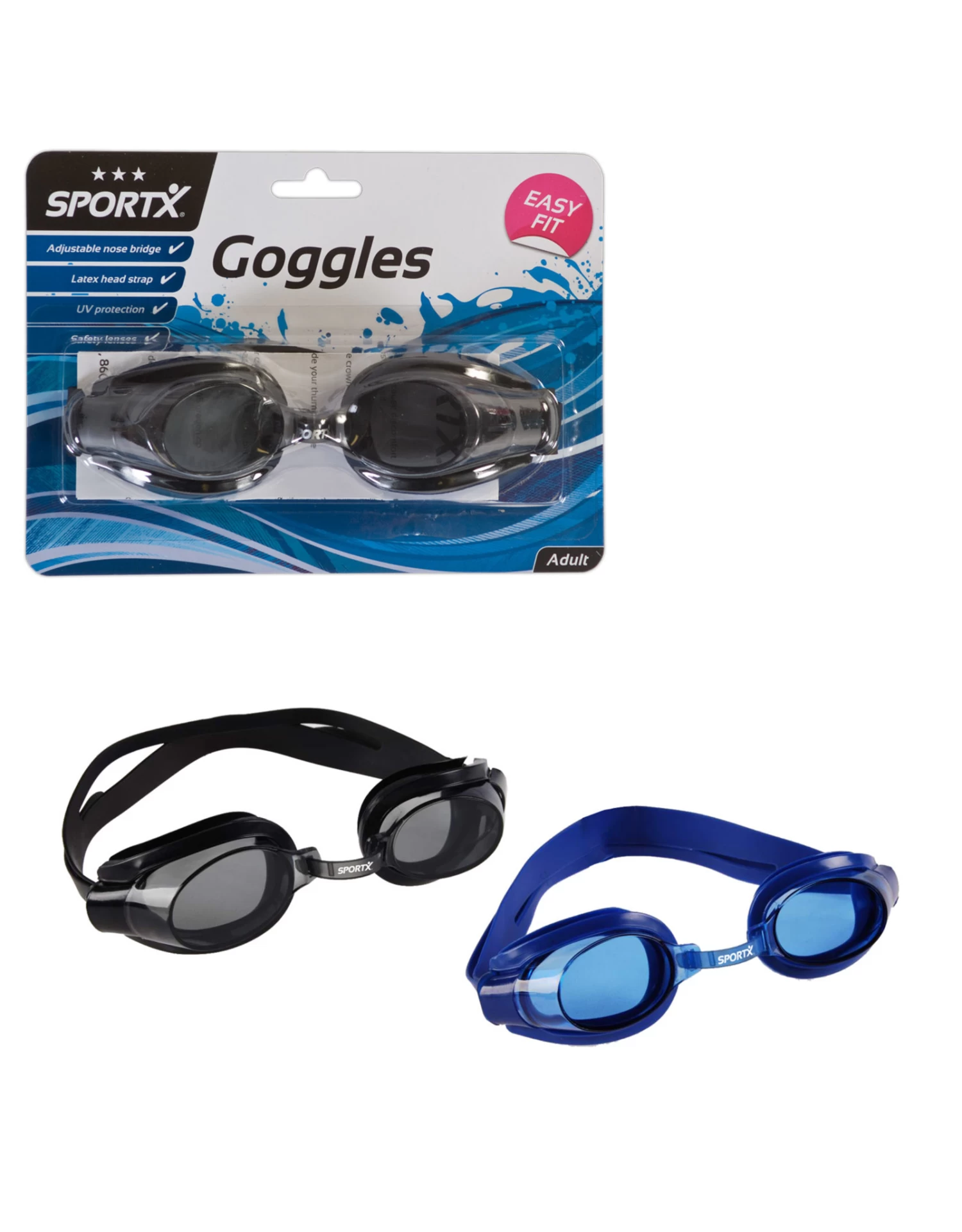 SportX Adult Chloorbril *** 2 Ass 1 SportX Adult Chloorbril *** 2 Ass