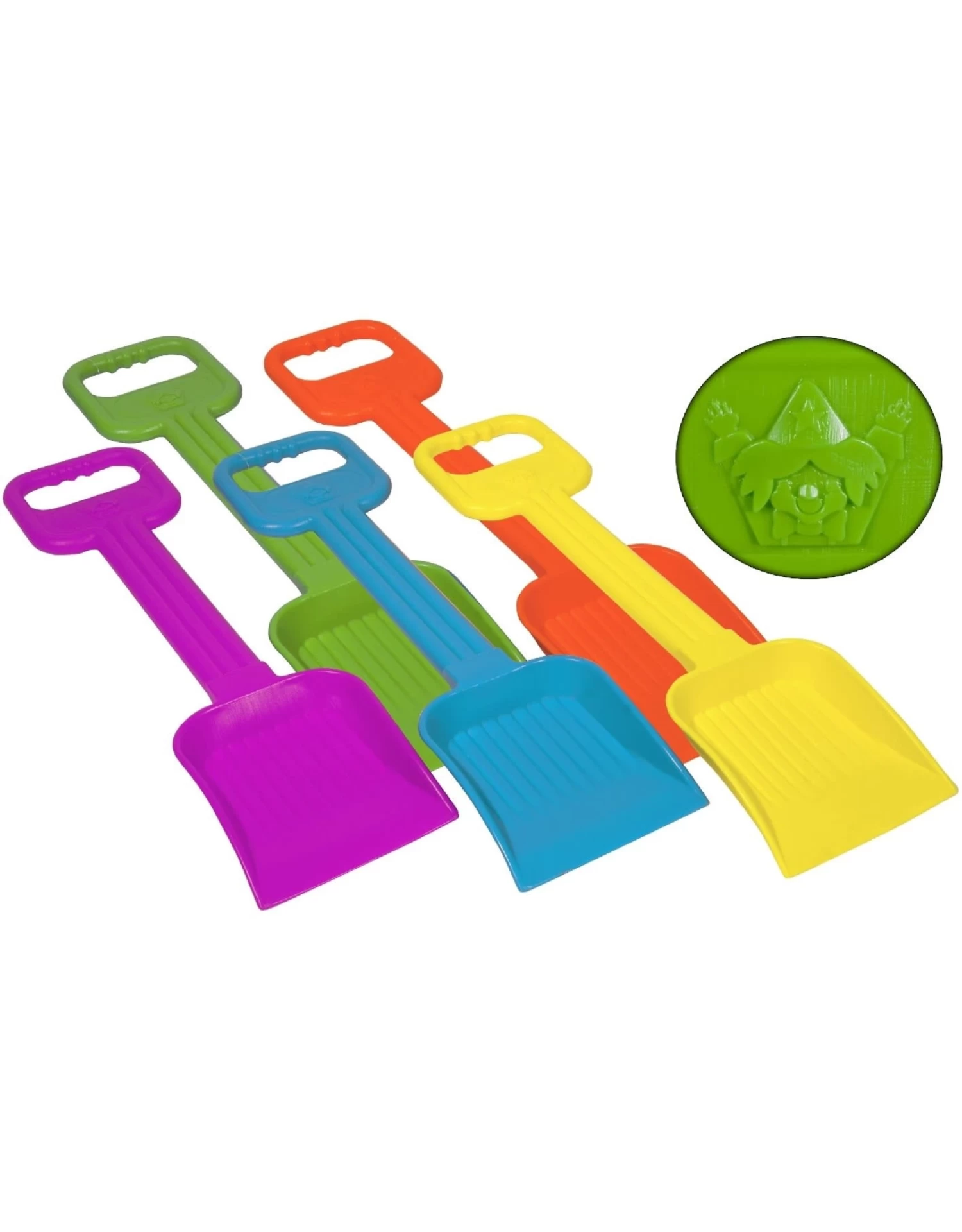 Summertime Plastic Schep Gigant 54cm Ass Kleuren 1 Summertime Plastic Schep Gigant 54cm Ass Kleuren