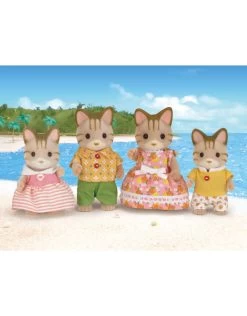 Sylvanian Families 5180 Familie Gestreepte Kat -Kinderen Verkoop sylvanian families sylvanian families 5180 familie 2