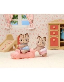 Sylvanian Families 5429 Tweeling Gestreepte Kat -Kinderen Verkoop sylvanian families sylvanian families 5429 tweelin 2