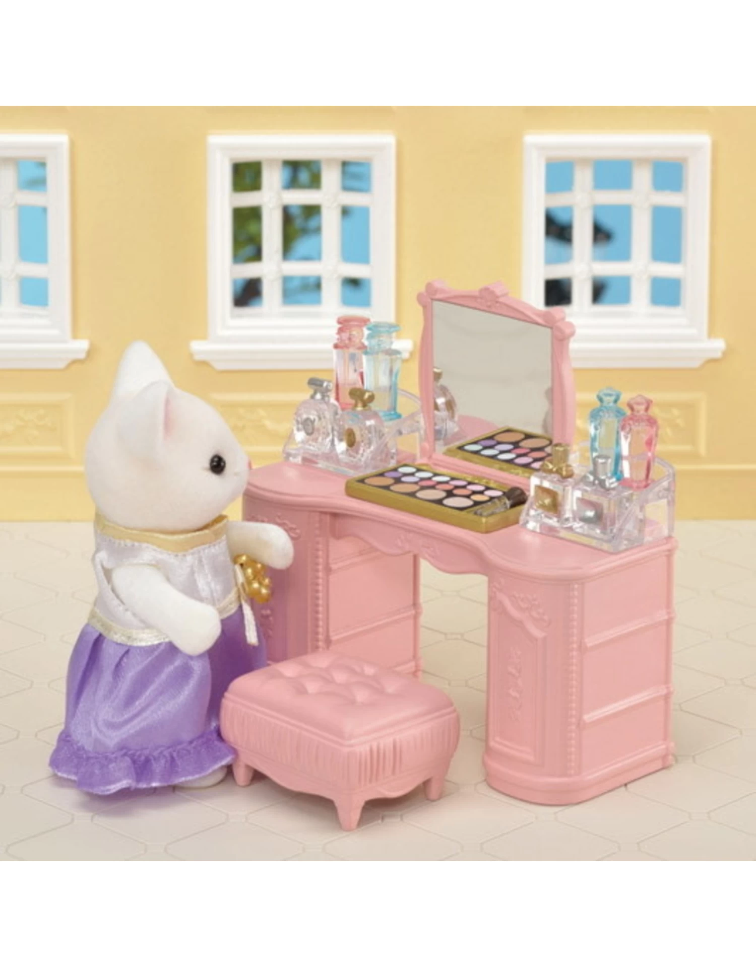 Sylvanian Families 6014 Make-Up Tafel Set 3 Sylvanian Families 6014 Make-Up Tafel Set - Afbeelding 3