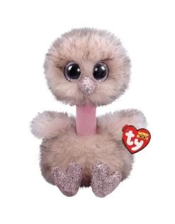 Ty Beanie Buddy Henna De Glitter Struisvogel 24cm