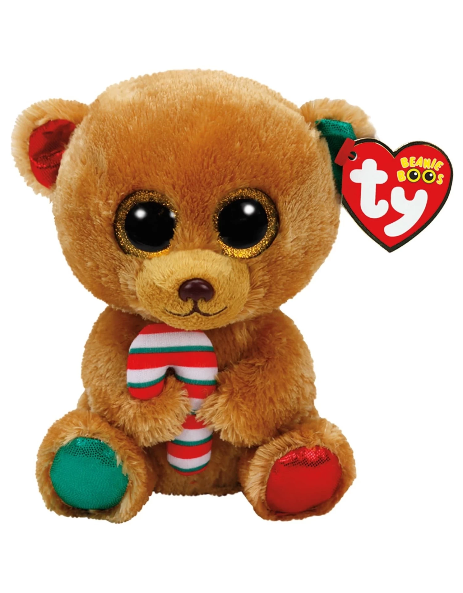 Ty Beanie Buddy Kerst Bella Het Bruine Beertje 24cm 1 Ty Beanie Buddy Kerst Bella Het Bruine Beertje 24cm