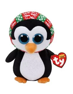 Ty Beanie Buddy Kerst Penelope De Pinguin 24cm