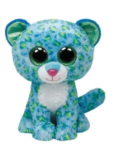 Ty Beanie Buddy Leona Het Blauwe Luipaard 24cm