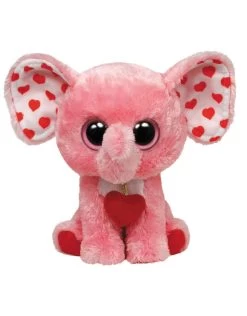 Ty Beanie Buddy Valentine Tender Love De Roze Olifant 24cm