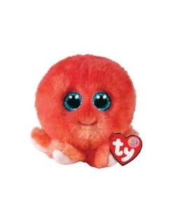 Ty Teeny Puffies Sheldon De Roze Octopus 10cm