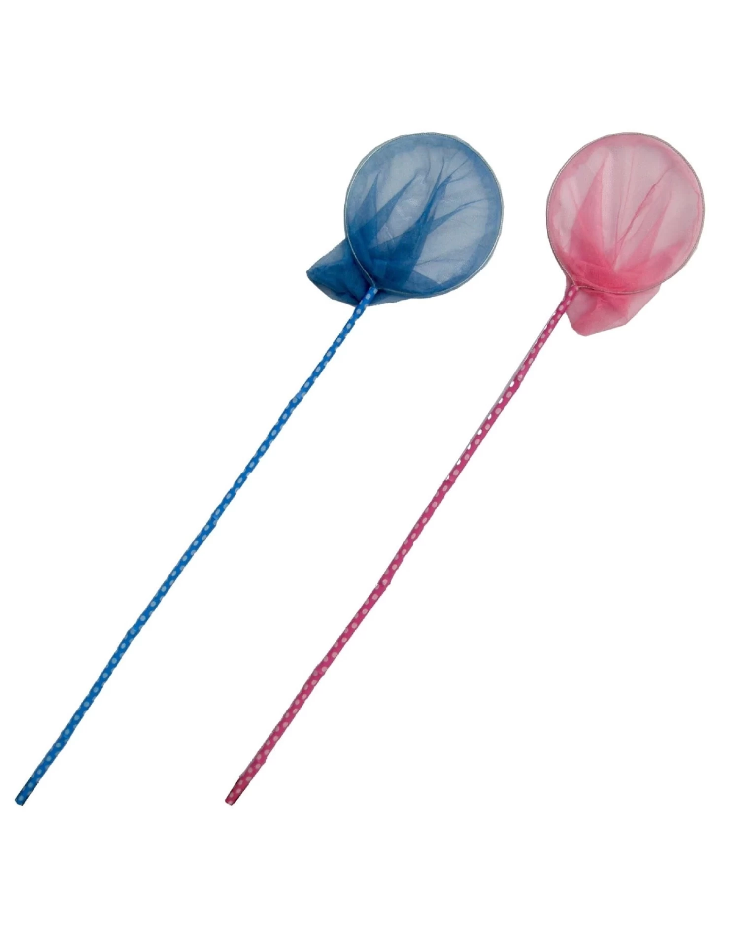 Bamboe Schepnet Stip 90cm Rose Of Blauw 1 Bamboe Schepnet Stip 90cm Rose Of Blauw