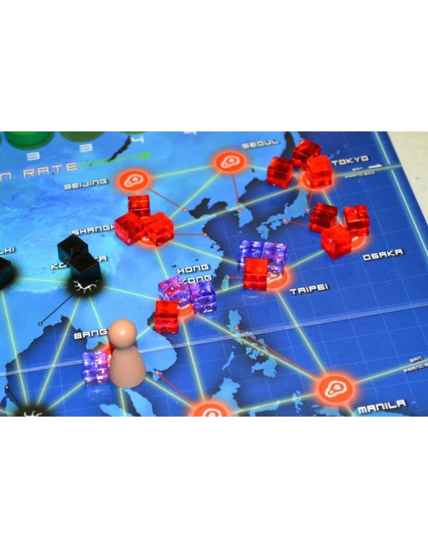 Z-Man Games Pandemic Extreem Gevaar (On The Brink) Bordspel- Uitbreiding 3 Z-Man Games Pandemic Extreem Gevaar (On The Brink) Bordspel- Uitbreiding - Afbeelding 3