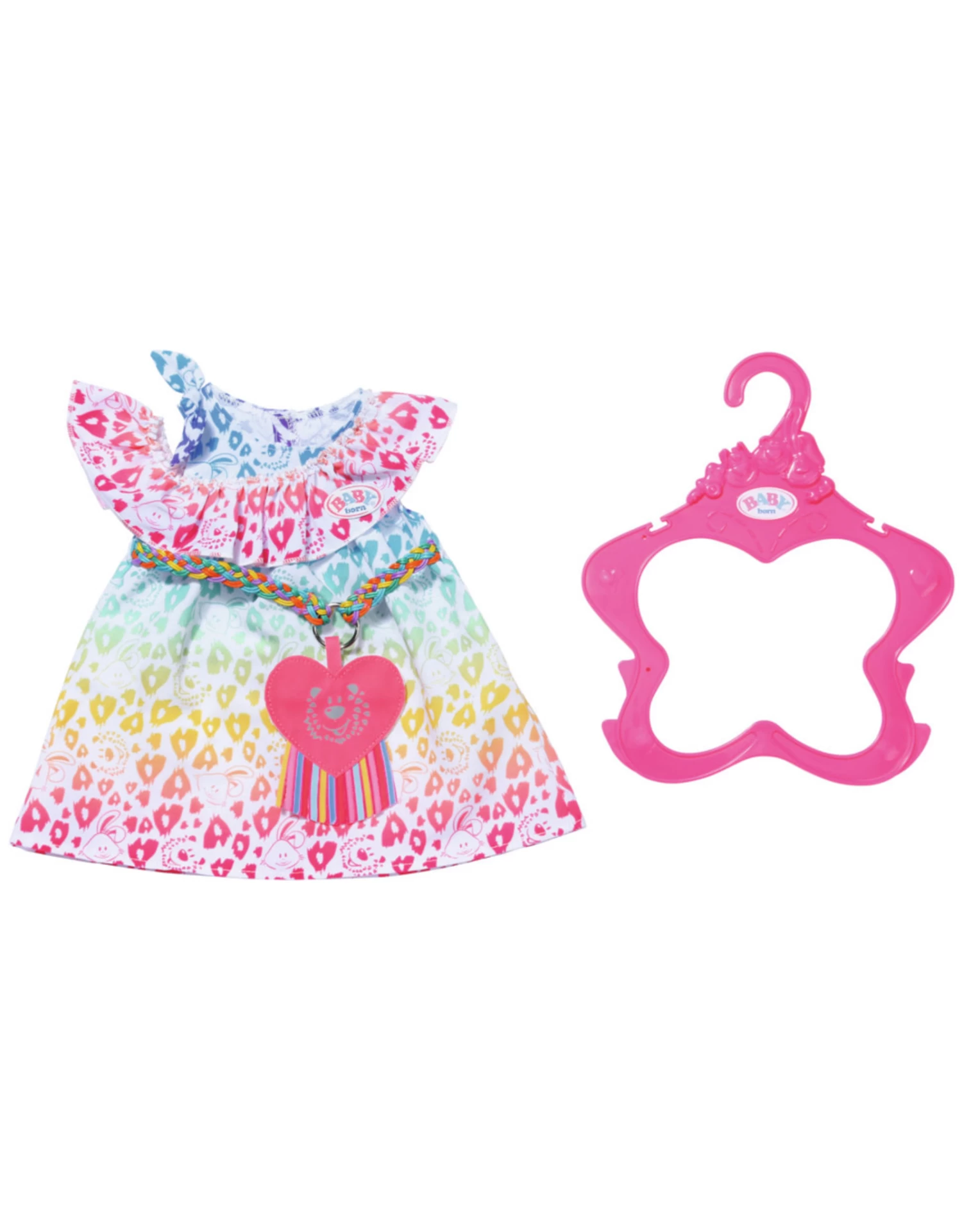 Baby Born Regenboog Jurkje Zus 1 Baby Born Regenboog Jurkje Zus