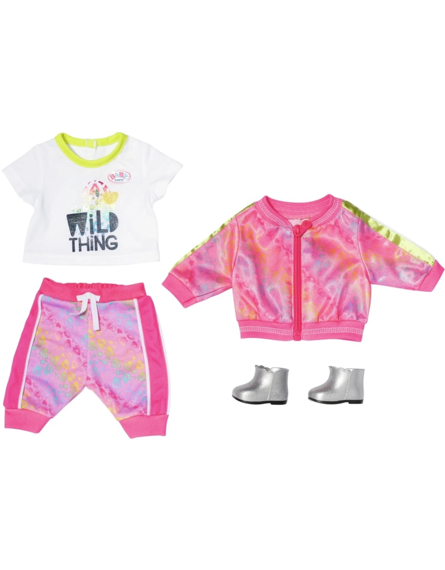 Baby Born Trendy Roze Set Deluxe 1 Baby Born Trendy Roze Set Deluxe