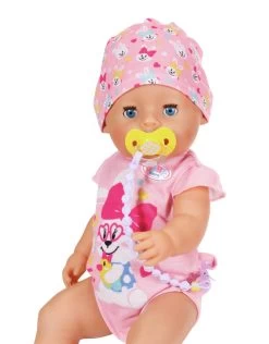 Magic Baby Born Fopspeen Met Ketting Lila / Geel -Kinderen Verkoop zapf magic baby born fopspeen met ketting lila gee 2